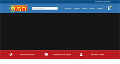 Desktop Screenshot of pintureriasariel.com.ar
